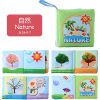 0-12Monthes Baby Cloth Book Fruits Animals Cognize Puzzle Book Infant Kids Early Learning Educational Fabric Books Toys