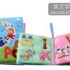 0-12Monthes Baby Cloth Book Fruits Animals Cognize Puzzle Book Infant Kids Early Learning Educational Fabric Books Toys