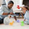 BenBen Dinosaur Stuffed Animals, 5 Small Dinosaur Plush Dolls And Egg Bag Toys Set, Dino Plushies, Cute Stuff For Kids Girls Boys, Baby Shower, Christmas Gifts