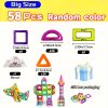 Big Ruler Magnetic Building Blocks for Kids - STEM Learning Toys for Design and Construction - Educational Toys for Back to School and Birthdays