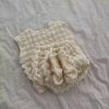 2023 Summer New Infant Girl Loose Clothes Set Baby Sleeveless Vest + Shorts 2pcs Suit Cute Toddler Princess Pp Pants Outfits