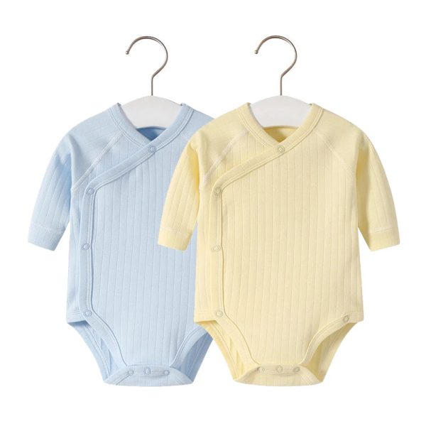 2pcs-lot-Newborn-Baby-Clothes-Rompers-Cotton-Infant-Long-Sleeves-Autumn-Girls-Robe-Solid-Color-Overalls_88c663e1-0002-4e4f-bb7c-ab8f3c9f1980.jpg 2pcs/lot Newborn Baby Clothes Rompers Cotton Infant Long Sleeves Autumn Girls Robe Solid Color Overalls Boys Ropa Bebe Clothing
