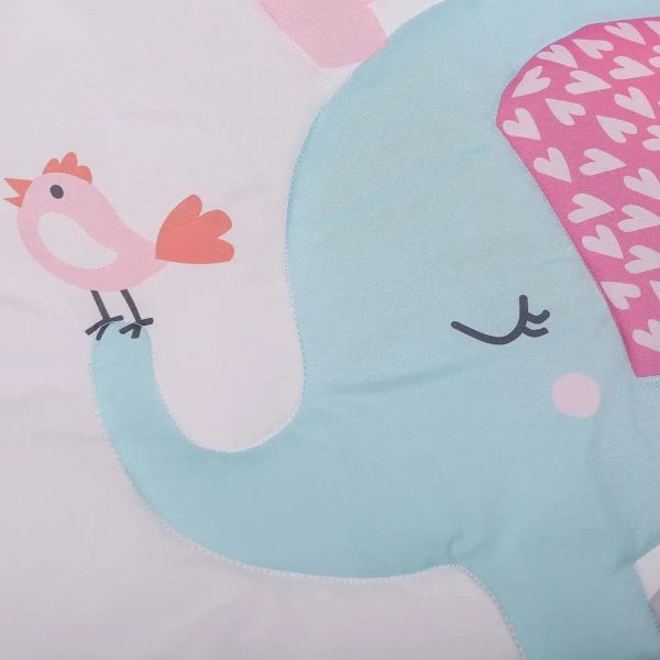 3Pcs-Cotton-Crib-Bed-Linen-Kit-For-Boy-Girl-Baby-Bedding-Set-Includes-Bed-Quilt-bed_5b0f1189-5906-4fcc-a3c7-98887b191530.jpg 3Pcs Cotton Crib Bed Linen Kit For Boy Girl Baby Bedding Set Includes Bed Quilt/bed Cover/bed Skirt Cute Cartoon Elephant Print