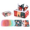 Baby Tissue Box Toys, Baby Sensory Toys, Magic Tissue Box With Pleated Toys, Tummy Time Toys Enlightenment Early Educational Toys For Kids Gifts ,Halloween,Christmas, and Thanksgiving Day gift