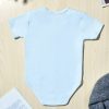 Summer Newborn Toddler's Onesie, Baby Boys And Girls Letter Print Short Sleeve Cotton Romper
