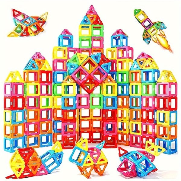 Big Ruler Magnetic Building Blocks for Kids - STEM Learning Toys for Design and Construction - Educational Toys for Back to School and Birthdays