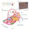 1pc Musical Baby Gym Play Mat with Piano Pedal Toy - Perfect for Developing Motor Skills and Sensory Awareness in Infants - Random Pendant Style - Ideal Gift for Christmas, Halloween, Thanksgiving, and Easter