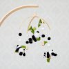 Cartoon Panda Bed Bell, Manual Music Rattle, Sleep Rotating Rattle Toy, Plush Toy