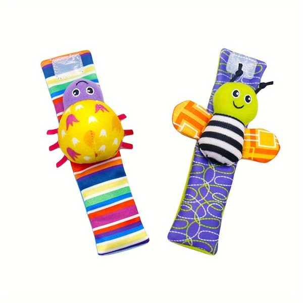 70711204-8244-4297-af40-9b49525cacc9.jpg Baby Infant Rattle Socks Toys 3-6 To 12 Months Girl Boy Learning Toy, Rattle & Teethe Wrist Toy Christmas Halloween Thanksgiving Gift