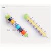 1 pc Musical Caterpillar Soft Toy for Newborn Boys and Girls - Multi-Sensory, Crinkle, Rattle, Textures - Perfect for Tummy Time