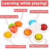 3-Pack Suction Cup Spinner Toys - Sensory & Early Education Toys for Babies & Toddlers - Perfect Birthday Gifts for Boys & Girls!