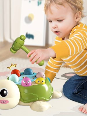 Hammering And Pounding Toy, Toys For Boys And Girls, Baby Interactive Toys Toddler Activities Games With 2 Hammers, Learning, Active, Early Educational Toy, Gift For Boys Girls Toddlers