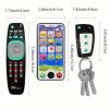 Baby Music Toy Combination (including 1 Simulated Remote Control, 1 Simulated Car Key, 1 Simulated Mobile Phone),music Toy,funny Toy