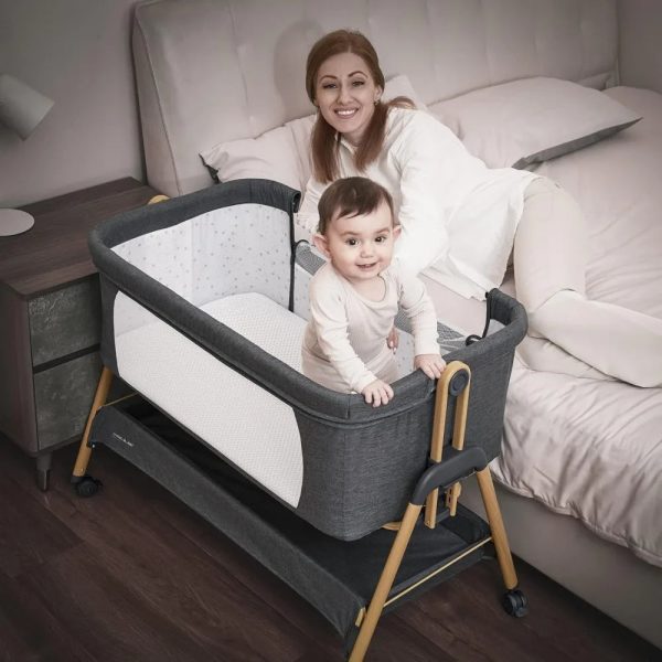Baby-Bassinet-Bedside-Sleeper-Easy-Folding-Bedside-Crib-with-100-Breathable-Washable-Mattress-Baby-Bed_f713e3a3-03ea-4cbe-92ca-5f62398658e7.jpg Baby Bassinet, Bedside Sleeper, Easy Folding Bedside Crib with 100% Breathable & Washable Mattress Baby Bed