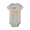 Happy Birthday To The Best Dad Baby Outfits Daddy Party Infant Clothes Toddler Bodysuit Boys Girls Jumpsuit Dad Birthday Gifts