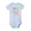 Happy Birthday To The Best Dad Baby Outfits Daddy Party Infant Clothes Toddler Bodysuit Boys Girls Jumpsuit Dad Birthday Gifts