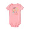 Happy Birthday To The Best Dad Baby Outfits Daddy Party Infant Clothes Toddler Bodysuit Boys Girls Jumpsuit Dad Birthday Gifts
