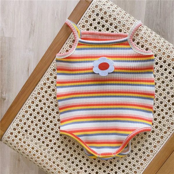 Newborn-Striped-Romper-Baby-Girls-Candy-Color-Bodysuit-Infant-Sling-Vest-Wearing-Summer-Clothes-New-Child_0b99ab29-859f-4509-8785-d7790b61b22b.jpg Newborn Striped Romper Baby Girls Candy Color Bodysuit Infant Sling Vest Wearing Summer Clothes New Child Fashion Tops Clothes