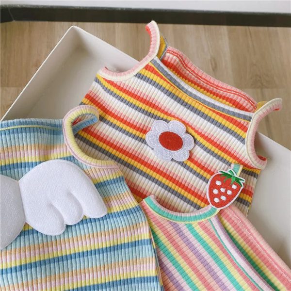 Newborn-Striped-Romper-Baby-Girls-Candy-Color-Bodysuit-Infant-Sling-Vest-Wearing-Summer-Clothes-New-Child_608ef7bc-9487-4fce-a8e5-325ee7a81815.jpg Newborn Striped Romper Baby Girls Candy Color Bodysuit Infant Sling Vest Wearing Summer Clothes New Child Fashion Tops Clothes