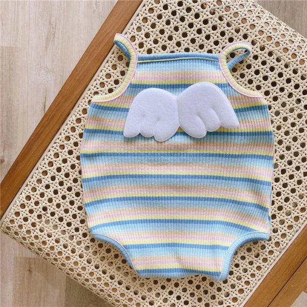 Newborn-Striped-Romper-Baby-Girls-Candy-Color-Bodysuit-Infant-Sling-Vest-Wearing-Summer-Clothes-New-Child_79025e7d-e130-4368-b57d-dfc4a4c06125.jpg Newborn Striped Romper Baby Girls Candy Color Bodysuit Infant Sling Vest Wearing Summer Clothes New Child Fashion Tops Clothes