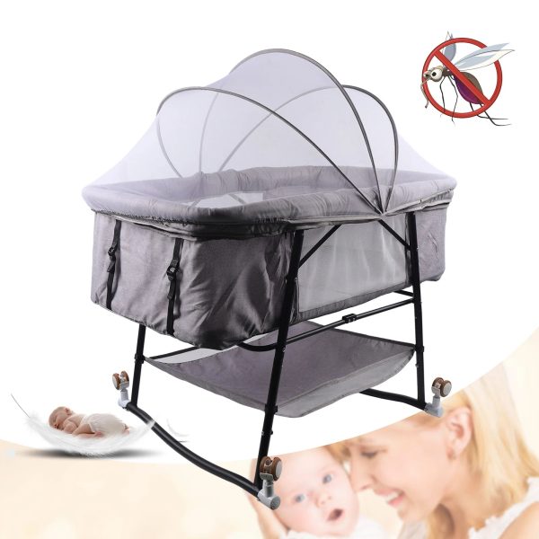 Portable-Baby-Bassinet-Sleep-Cradle-Baby-Nursery-Infant-Bed-Bedside-Crib-Folding-Travel-Crib-Mosquito-Net_9882ba0a-f223-4757-bbbe-0c96471b3e92.jpg Portable Baby Bassinet Sleep Cradle Baby Nursery Infant Bed Bedside Crib Folding Travel Crib Mosquito Net Cot