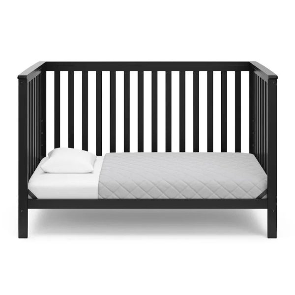Storkcraft-Hillcrest-4-in-1-Convertible-Crib-Black-Converts-to-Daybed-Toddler-Bed-and-Full-Size_a26417be-3c8e-4e8a-998d-cf22a638ff33.jpg Storkcraft Hillcrest 4-in-1 Convertible Crib (Black) - Converts to Daybed, Toddler Bed, and Full-Size Bed