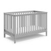 Storkcraft Hillcrest 4-in-1 Convertible Crib (Black) - Converts to Daybed, Toddler Bed, and Full-Size Bed