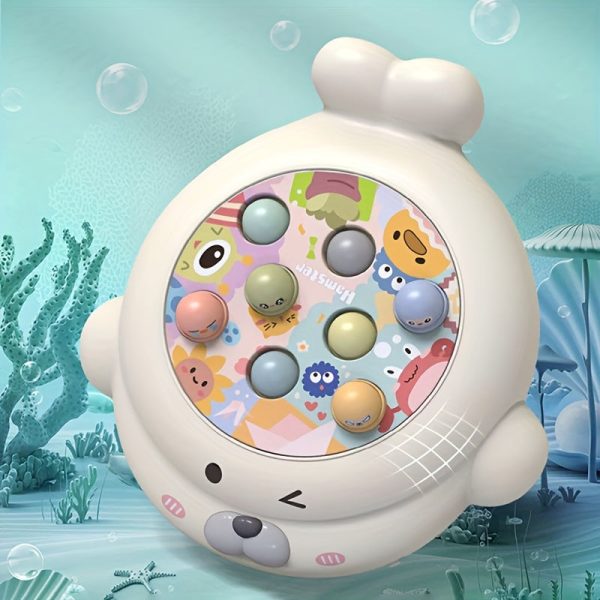 1 Set Cute Seal Hitting Mole Music Toys For Boys And Girls, Suitable For Babies To Exercise Hand-eye Coordination And Daily Play Use