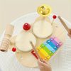 Wooden Baby Percussion Drum - Multifunctional Early Music Development Toy for Halloween and Christmas Gifts