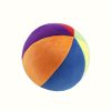 Montessori Rainbow Ball Baby Rattle Toy - Colorful Plush Sensory Ball for Early Childhood Development and Learning, Perfect for Boys and Girls