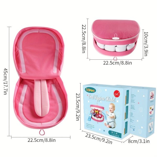 Teeth Cleaning Bacteria Early Education Educational Toys, Baby Play House Doctor Toys, Children's Early Educational Brushing Toddler Teaching Aids