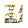 Plush Spiral Car Seat Toy for Babies - Hanging Rattle and Sensory Toy for Strollers, Cribs, and Bassinets - Perfect Gift for Boys and Girls