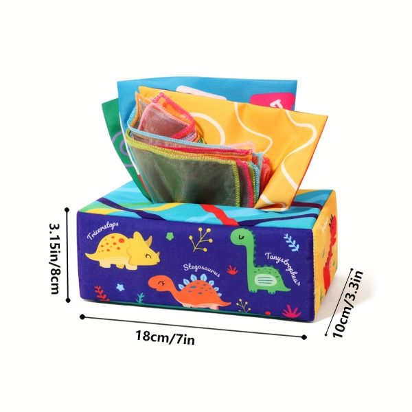dc86f68d21a841daa12471fb372fd4b0.jpg Montessori Tissue Box and Sensory Scarves for 6-12 Month Olds - Early Learning and Developmental Toys