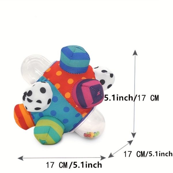 Colorful Bumpy Ball Toy for Baby Cognitive Development, Ages 0-2 Years, Brain Development Toy for Kids