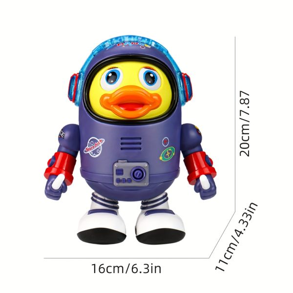 f9d6431beeb9c6c347d5b2bd4f24c8d3.jpg Musical Space Duck Toy for Toddlers - Encourages Crawling and Tummy Time Development