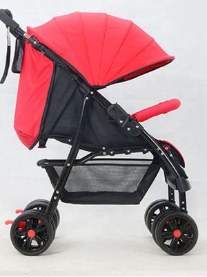 Four-Wheel Baby Stroller Folding Light Portable Baby Carriage carrinho High Landscape Sit & Lie Baby Pram Pushchair Bebek Arabas