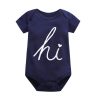 wholesale Newborn Bodysuit Baby Clothes Cotton Body Baby Short Sleeve Underwear Infant Boys Girls Clothing Baby's Sets